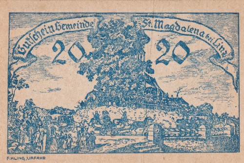 St. Magdalena bei Linz 20 Heller aUNC A.jpg
