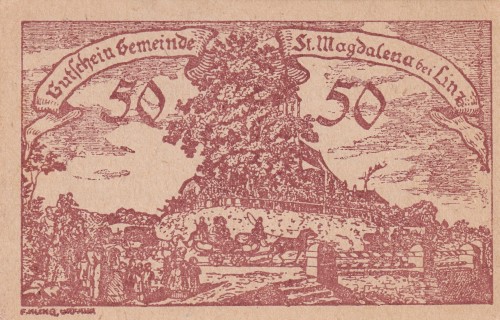 St. Magdalena bei Linz 50 Heller aUNC A.jpg