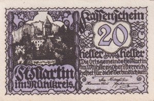 Austria St. Martin 20 Heller 17.4.1920-1.9.1920 UNC