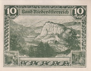 Austria Niederösterreich 10 Heller 1.5.1920-31.12.1920 aUNC