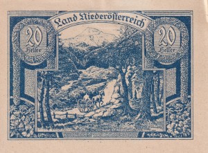 Austria Niederösterreich 20 Heller 7.1920-31.12.1920 AU/UNC