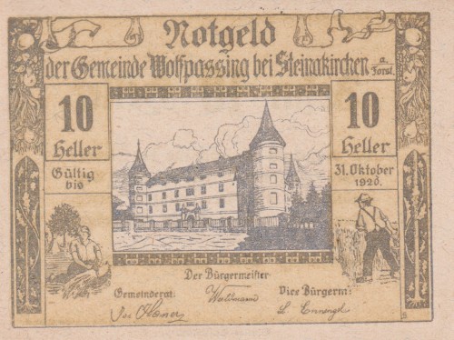 Wolfpassing bei Steinarkirchen 10 Heller 31.10.1920 A.jpg