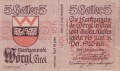 Wörgl Tirol 5 Heller 31.12.1920 aUNC roz R.jpg