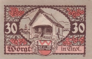 Austria Wörgl in Tirol 30 Heller 31.12.1920 AU/UNC