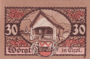 Austria Wörgl in Tirol 30 Heller 31.12.1920 UNC