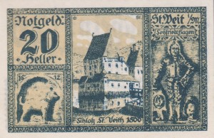 Austria St. Veit 20 Heller 25.4.1920-31.12.1920 UNC