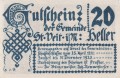 St. Veit 20 Heller 25.4.1920-31.12.1920 aUNC R.jpg