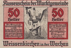 Austria Weissenkirchen in der Wachau 50 Heller 15.4.1920-30.11.1920 UNC