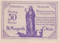 St. Margarita am Walde 50 Heller 19.5.1920-31.12.1920 A.jpg