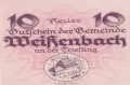 Weissenbach a.d. Triesting 10 Heller 1.7.1920-1.10.1920 A.jpg