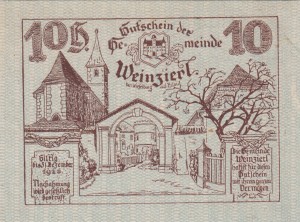Austria Weinzierl 10 Heller 31.12.1920 aUNC