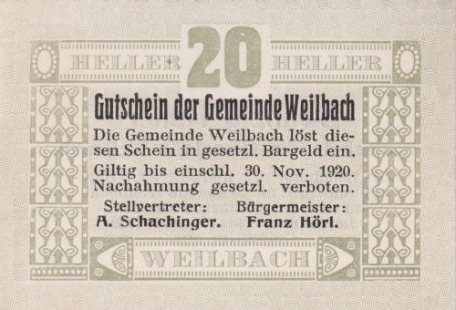 Weilbach 20 Heller 2.5.1920-30.11.1920 A.jpg