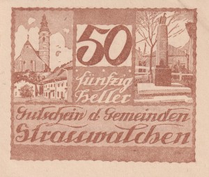 Austria Strasswalchen 50 Heller 24.4.1920 AU/UNC