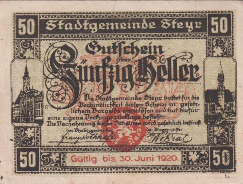 Steyr 50 Heller 10.12.1919-30.6.1920 AUUNC A.jpg