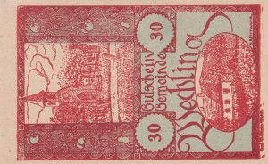 Austria Wechling in N.-Ost. 30 Heller 30.10.1920 aUNC