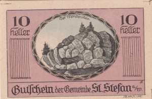 Austria St. Stefan 10 Heller 13.6.1920-28.2.1921 VF