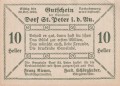 Dorf St. Peter i.d.Au 10 Heller 30.12.1920 R.jpg