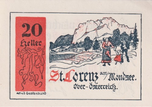 St. Lorenz am Mondsee 20 Heller 30.10.1920 A.jpg