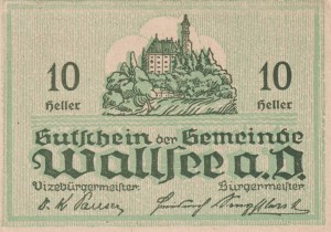 Austria Wallsee 10 Heller 4.1920-31.12.1920 AU/UNC