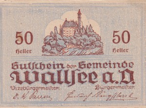 Austria Wallsee 50 Heller 4.1920-31.12.1920 XF