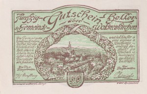 Austria Waldneukirchen 50 Heller XF