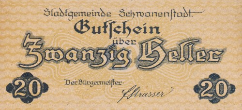 Schwanenstadt1 20 Heller 31.12.1921 A.jpg