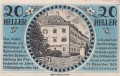 Schwarzach i. P. 20 Heller 31.12.1920 A.jpg