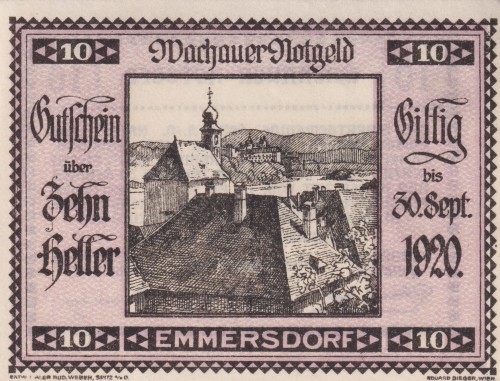 Wachauer Emmersdorf 10 Heller 30.9.1920 A.jpg