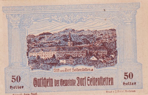 Dorf Seitenstetten 50 Heller 20.12.1920 A.jpg