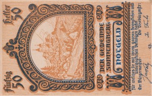 Austria Sonntagberg 50 Heller 31.12.1920 AU/UNC