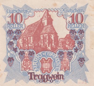 Austria Tragwein 10 Heller 4.5.1920-30.4.1921 VF