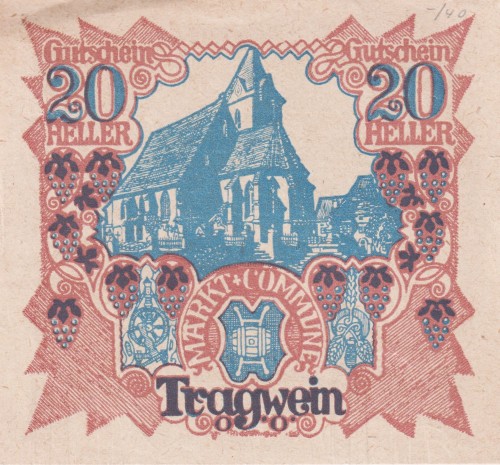 Tragwein 20 Heller 4.5.1920-30.4.1921 A.jpg