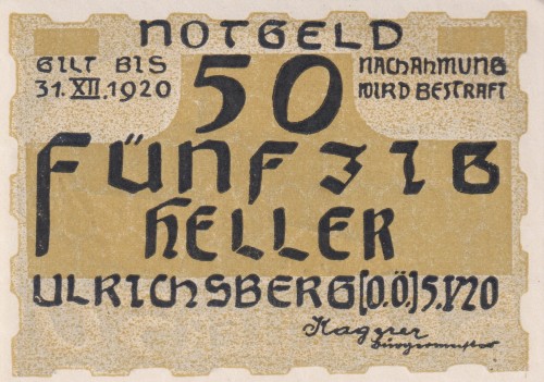 Ulrichsberg 50 Heller 5.5.1920-31.12.1920 A.jpg