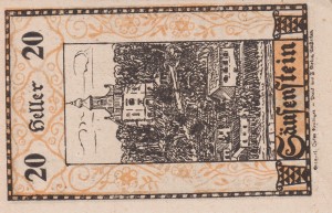 Austria Sausenstein 20 Heller 30.12.1920 AU/UNC