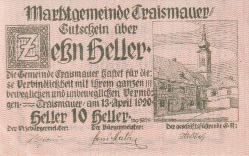 Traismauer 10 Heller 13.4.1920-31.12.1920 A.jpg