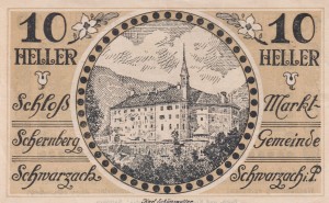 Austria Schwarzach 10 Heller 31.12.1920 AU/UNC