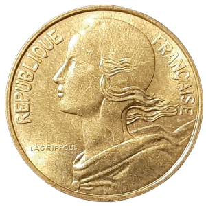 Francja 10 Centymów KM 929 1979 UNC