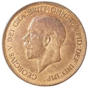 Anglia 1 Pens KM 838 1929 VF