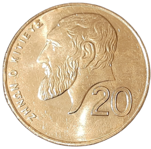 Cypr 20 Centów KM 62.2 1994 UNC