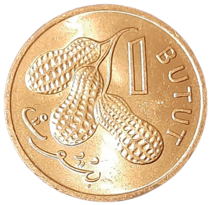 Gambia 1 Butut KM 8 1974 UNC