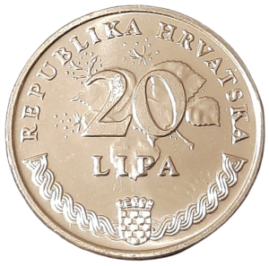 Croatia 20 Lipa KM 7 1993 UNC