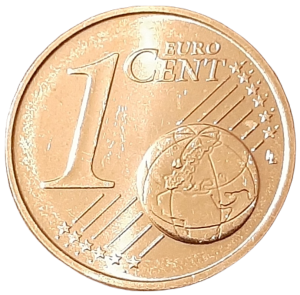 Litwa 1 Eurocent KM 205 2017 UNC