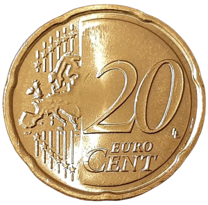 Litwa 20 Eurocentów KM 209 2015 UNC