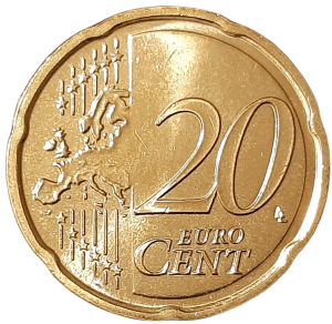 Słowenia 20 Eurocentów KM - 2019 UNC