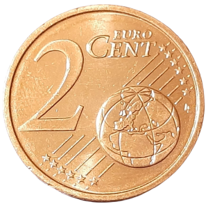 Irlandia 2 Eurocenty KM 33 2003 UNC
