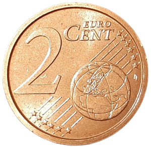 Włochy 2 Eurocenty KM 211 2010 UNC