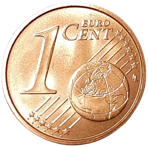 Włochy 1 Eurocent KM 210 2009 UNC