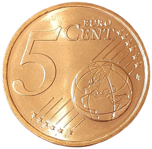 Malta 5 Eurocentów KM 127 2008 UNC