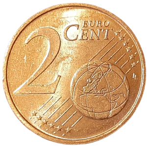 Portugalia 2 Eurocenty KM 741 2002 UNC