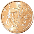 Euro Francja KM 1282 1999 R.png